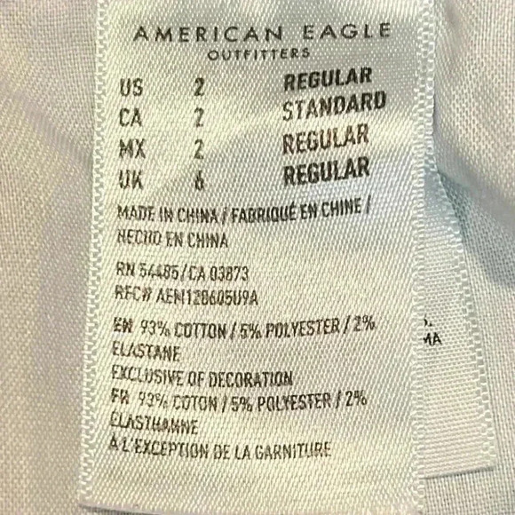 Like new**American Eagle Denim Skirt Size 2 - Picture 3 of 3